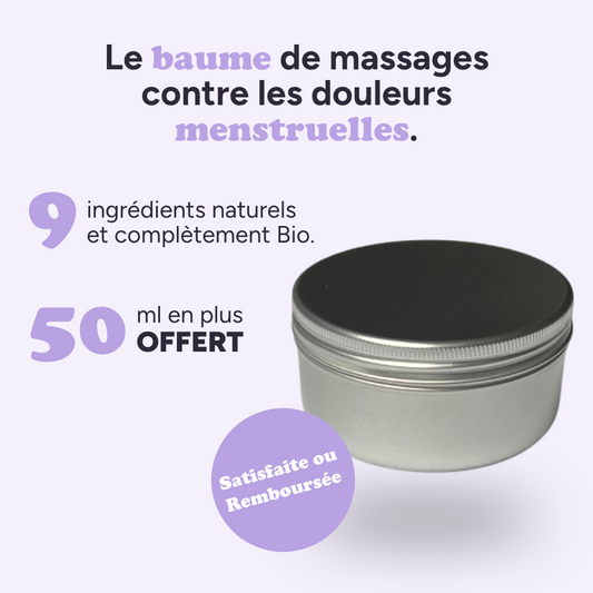 Baume Massage Règles Douloureuses Madame Patch